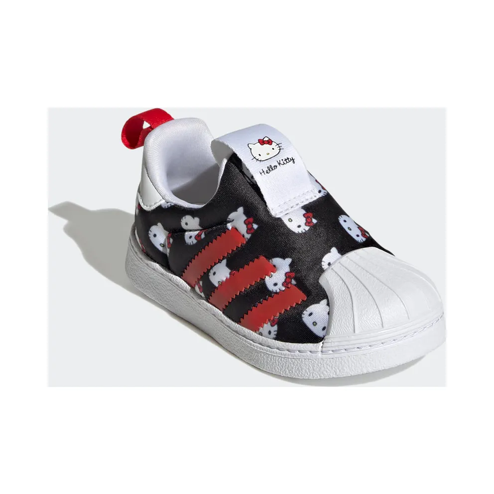 Adidas Hello Kitty Superstar 360 Cloud White / Core Black / Vivid Red (GY9214)