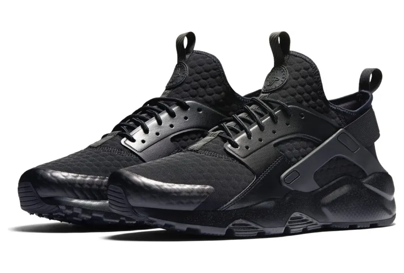 Nike Air Huarache Run Ultra Triple Black (2016)