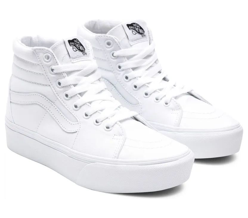 VANS Sk8-hi Platform 2.0 Schoenen (Wit)