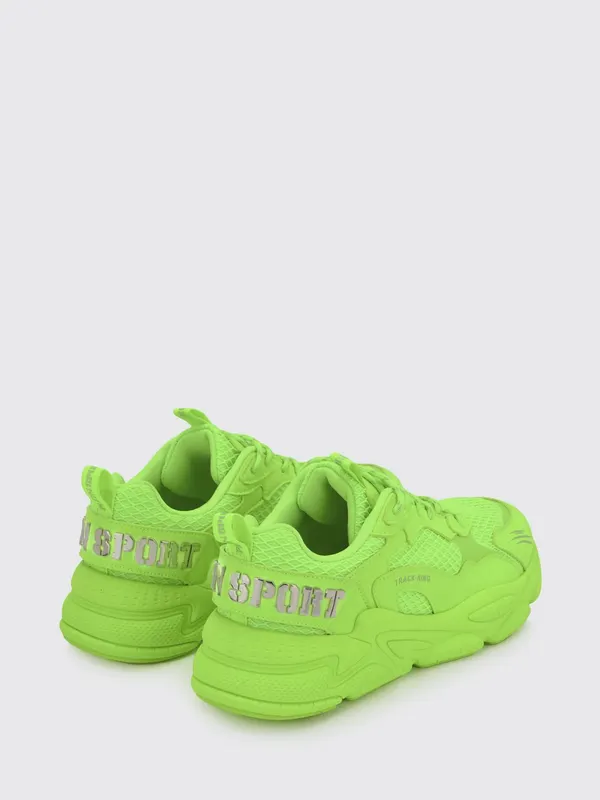 Plein Sport Track-King Leather And Mesh Yellow (FAESUSC0800STE003N29)