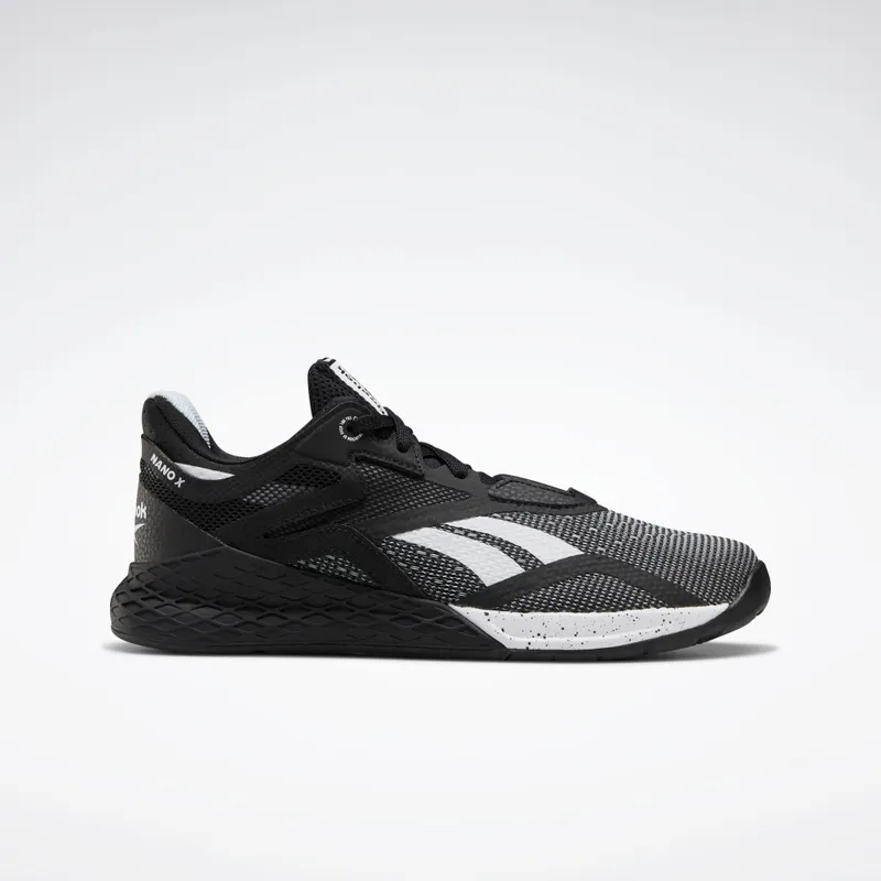 Reebok Nano X Schoenen Black / White / Glass Blue