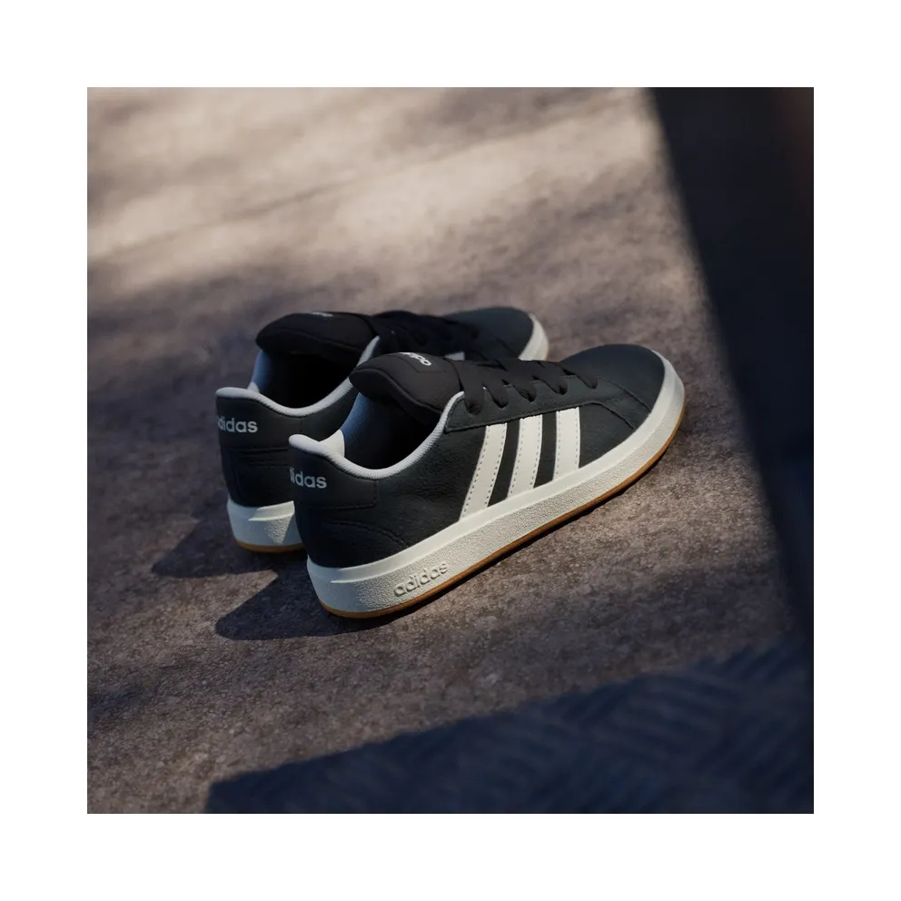 Adidas Grand Court 00s Kids Core Black / Off White / Gum (JH6178)