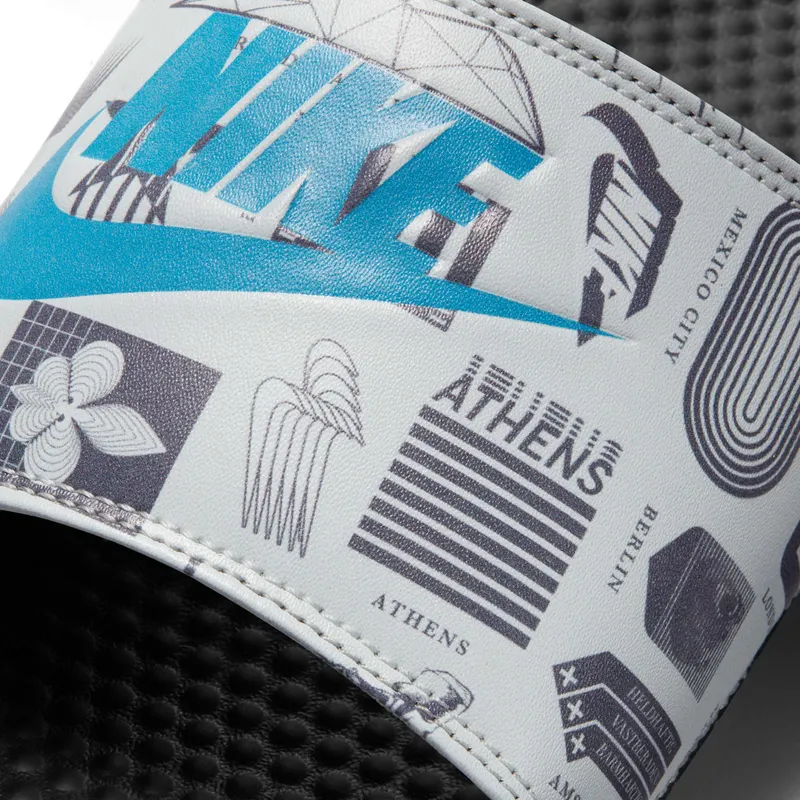 Nike Benassi JDI Summit White Black/Summit White/Iron Grey (631261-041)