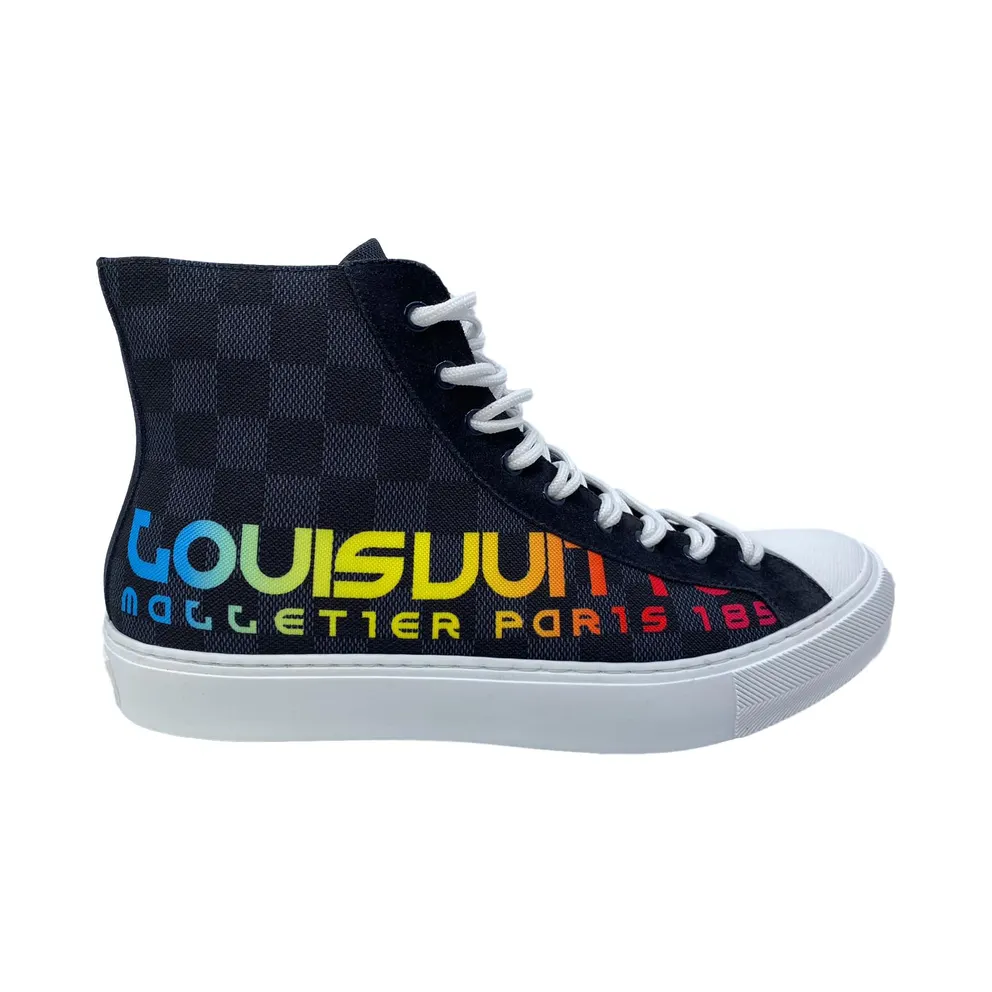 Louis Vuitton Tattoo Sneaker Boot Damier Cobalt (GO0128)