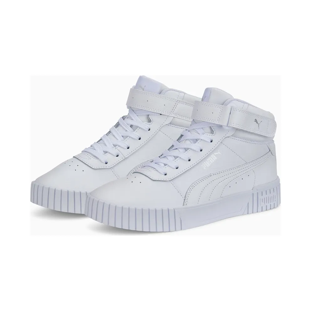 Puma Carina 2.0 Mid Silver/White (385851-02)