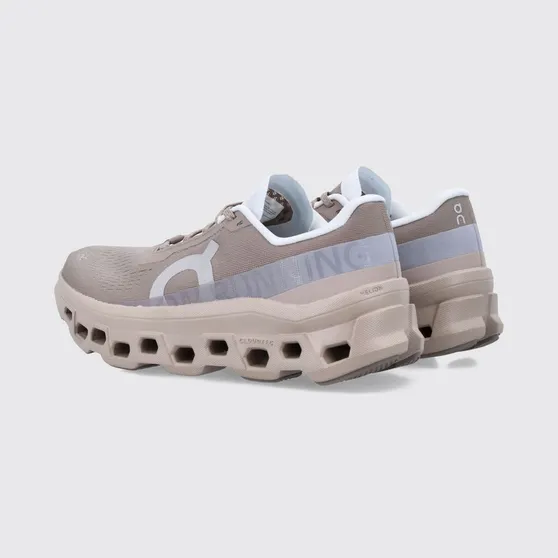 On Running Cloudmonster 1 Lightweight Recycled Technical Fabric Sneakers Ice (3WF30486055)