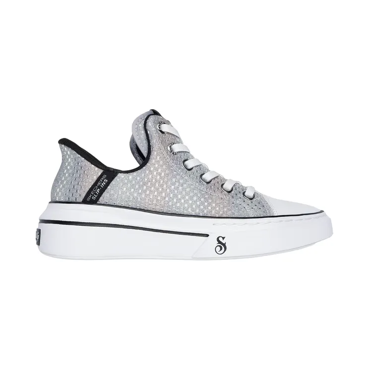 Skechers Slip-ins: Snoop One Disco Snoop “Silver / Multi (186006 Smlt)” (186006SMLT)