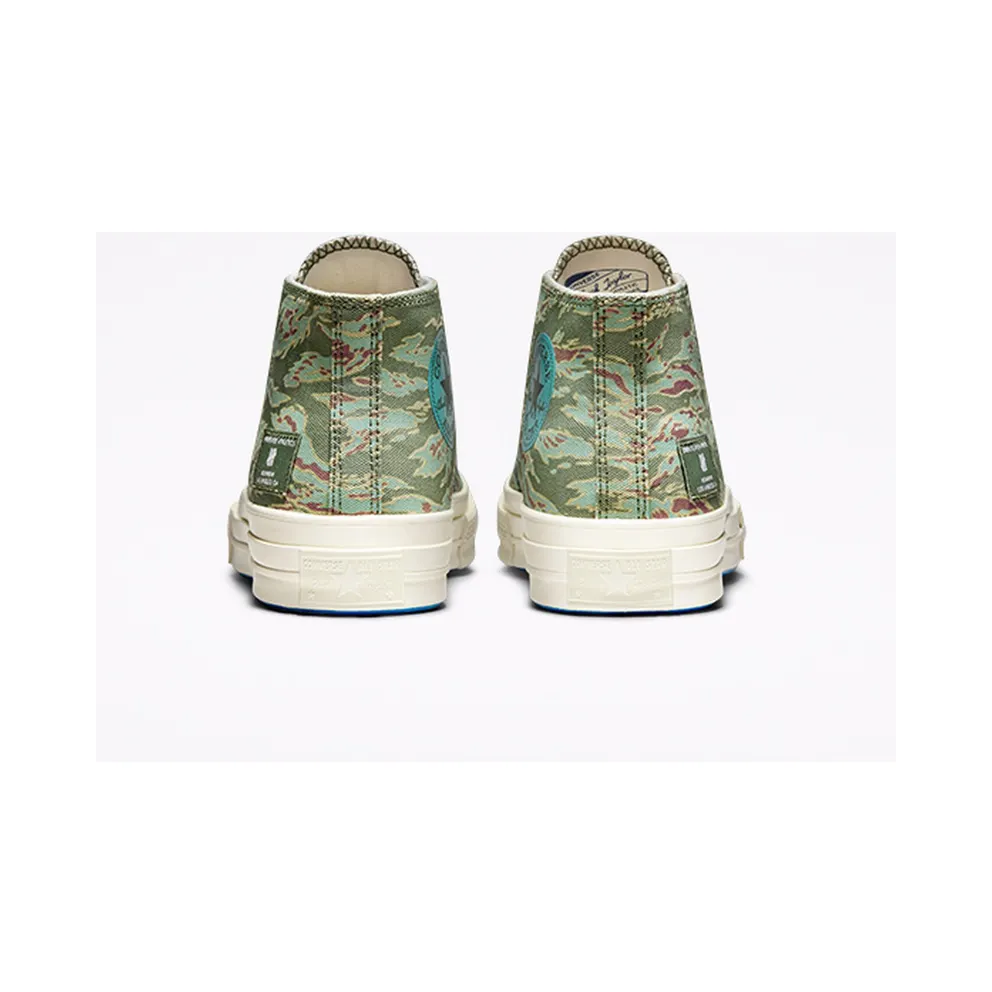 Converse x UNDEFEATED Chuck 70 Mid Sea Spray – “Seas Spray / Fossil / Egret” (172397C)