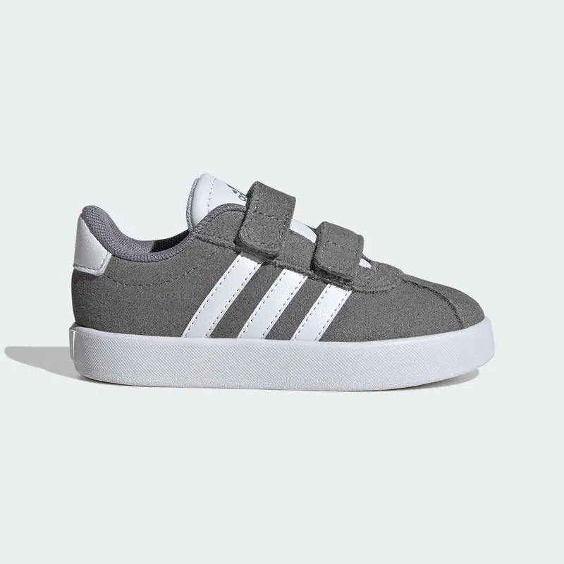 Adidas VL Court 3.0 I TD “Grey Three-Cloud White” (ID9159)