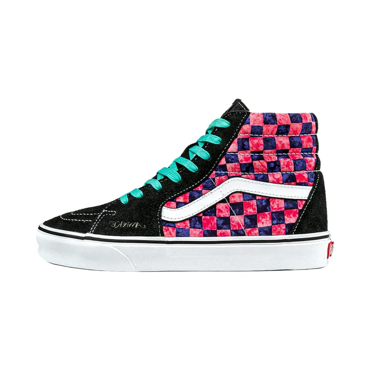 Vans SK8-HI “Awake NY – Blue Checkerboard” (VN0A5HXV7BO)