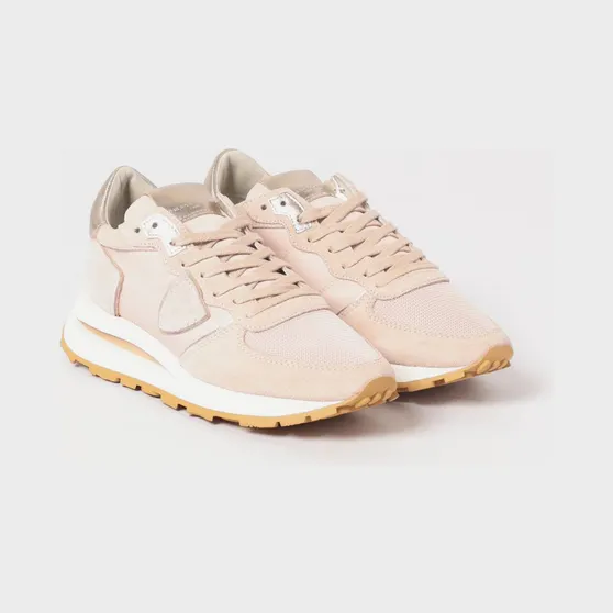 Philippe Model Tropez Haute Suede Sneakers Nude (TKLDW035)