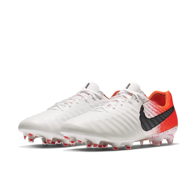 Nike Tiempo Legend 7 Elite FG Euphoria White/Black-Hyper Crimson (AH7238-118)