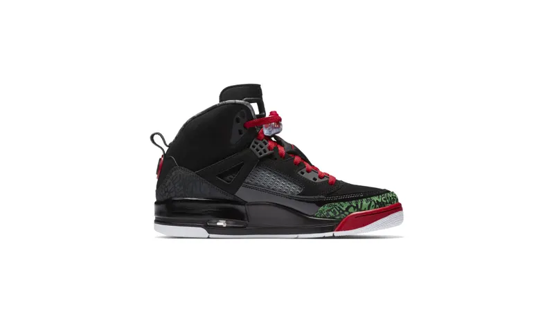 Jordan Spizike Black Varsity Red (2017) Black/Varsity Red-Classic-Green-White (315371-026)