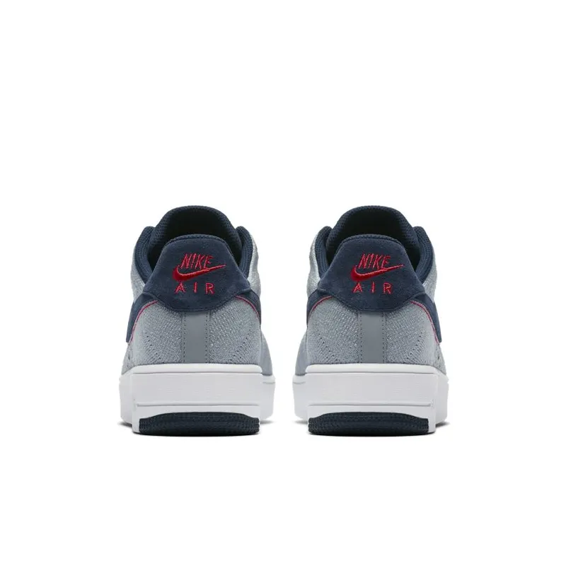 Nike Air Force 1 Low Ultra Robert Kraft Patriots Wolf Grey/University Red-White-College Blue (AH8425-001)