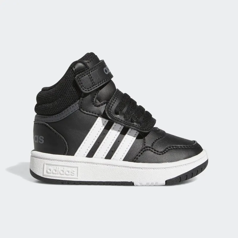 Adidas Hoops Mid Core Black / Cloud White / Grey Six (GW0408)