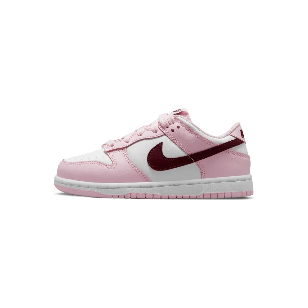 Nike Dunk Low Pink Red White (PS) (CW1588-601)