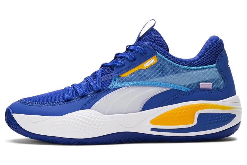 Puma Court Rider basketbalschoenen Blauw (195064-01)