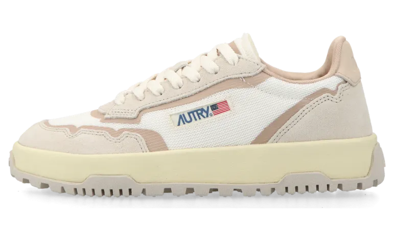 Autry Wildpace Low (weiß / beige) – LDLWAK03