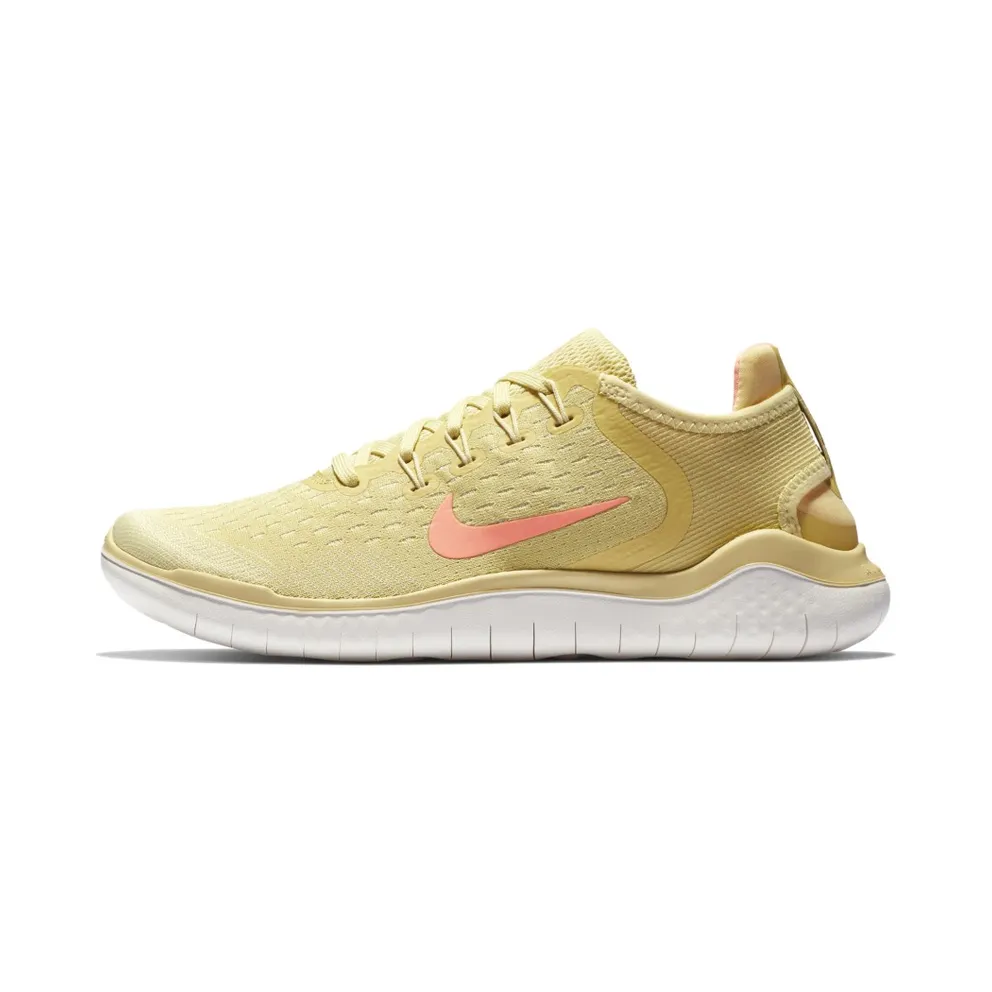 Nike Free RN 2018 Summer Lemon Wash (W) Lemon Wash/Crimson Pulse-Sail-Fossil-Buff Gold (AO1911-700)