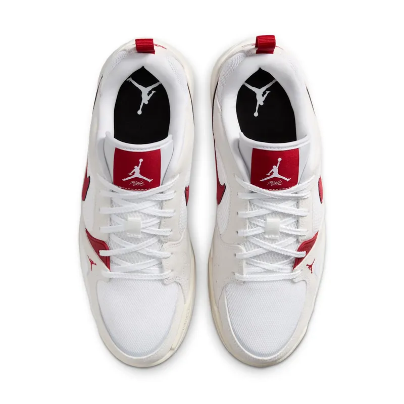 Air Jordan CMFT Era “White Sail Black Varsity Red” (HJ6777-116)