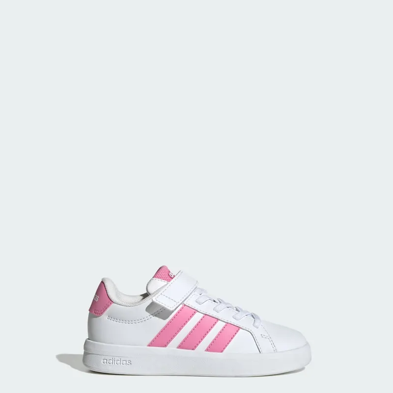 Adidas GRAND COURT 3.0 Shoes KIDS Cloud White / Bliss Pink / Bliss Pink (JP9371)