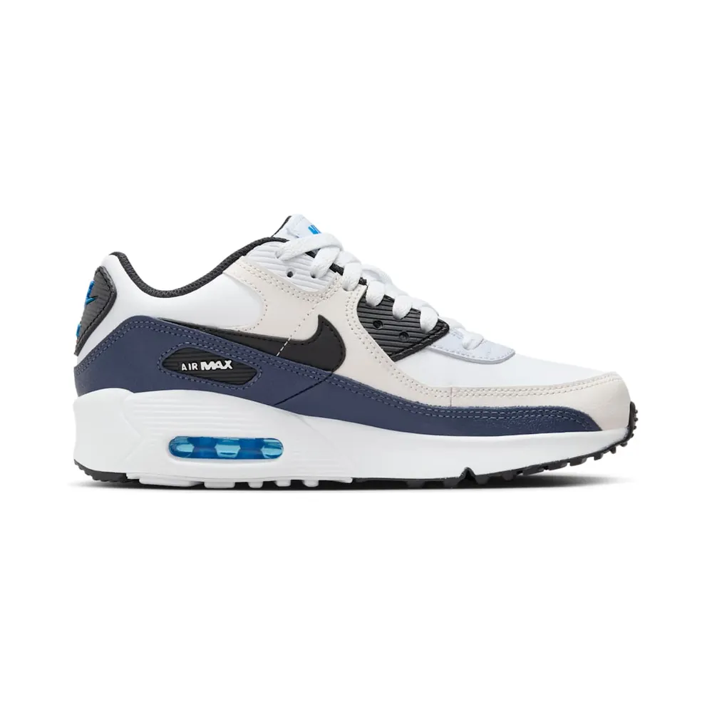 Nike Air Max 90 Leather GS “Phantom Thunder Blue” (CD6864-404)
