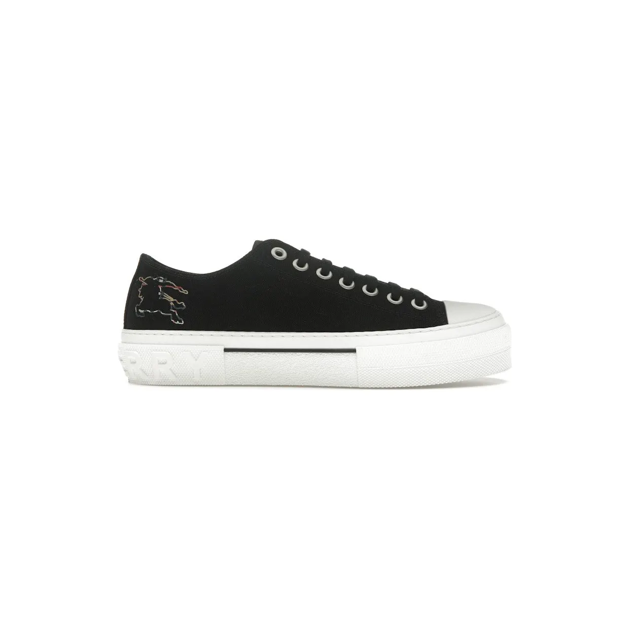 Burberry Jack Low Top Black Canvas (8071855 1009)