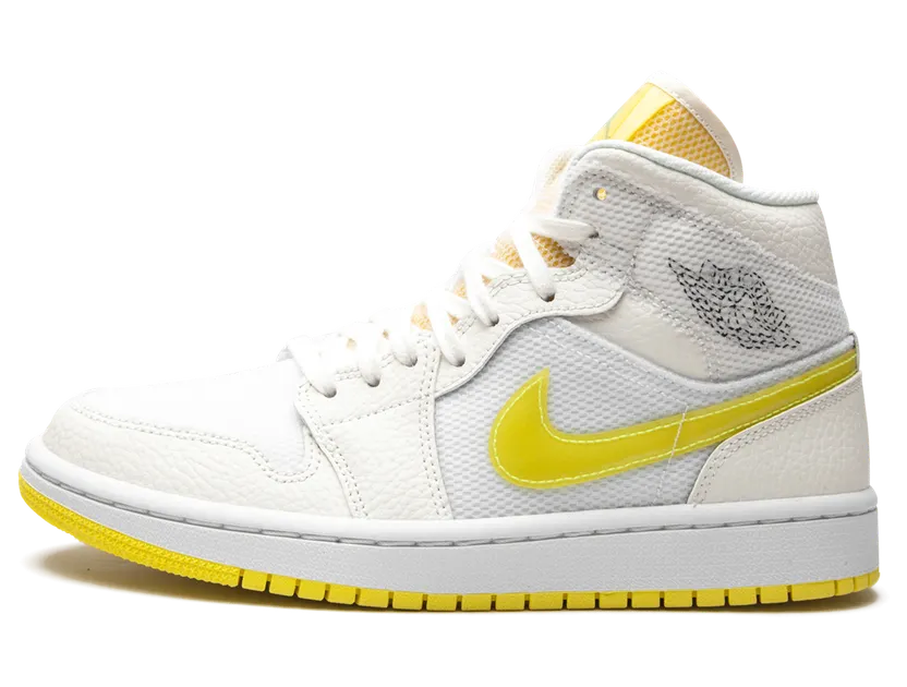 Air Jordan 1 MId SE Sail Light Vintage Yellow (DB2822-107)