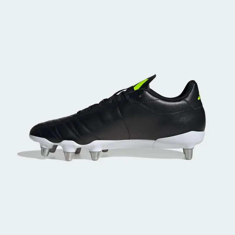 adidas Kakari SG Rugby Core Black Lucid Lemon Cloud White (JQ2333)