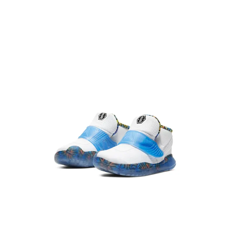 Nike Kyrie 6 White Sapphire Crimson (TD) White/White-Sapphire-Laser Crimson (BQ5601-146)