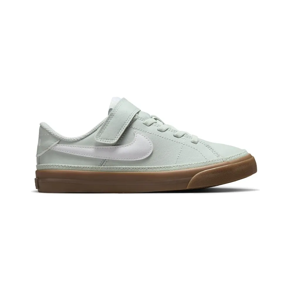 Nike Court Legacy Light Silver Gum Dark Brown White (DA5381-006)