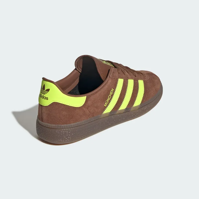 Adidas Muenchen Preloved Brown / Solar Yellow / Gum (JS3996)