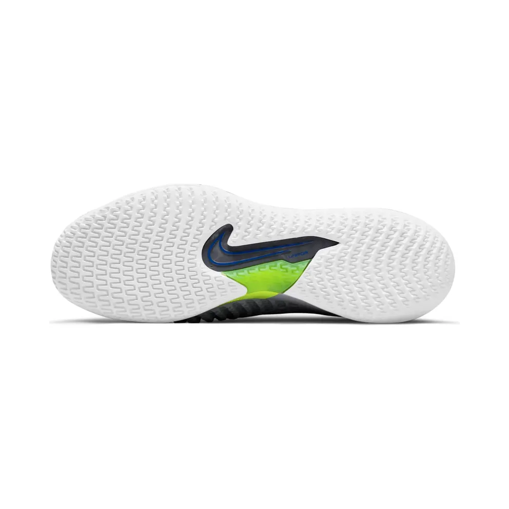 NikeCourt React Vapor Nxt Hardcourt Black “Light Smoke Grey / Aluminium / Grey Fog / Hyper Royal” (CV0724-008)