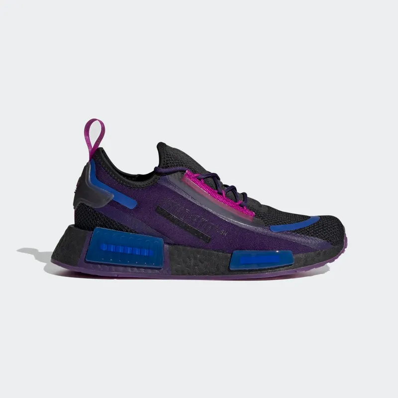 Adidas NMD_R1 Spectoo Core Black / Dark Purple / Bold Blue (GZ9287)