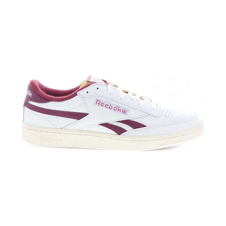 Reebok Club C Revenge Vintage Chalk Paper White Classic Burgundy (100233964)