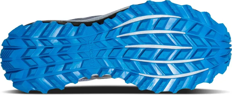 Saucony Peregrine 8 “BLACK/GREY/BLUE” (S20424-2)