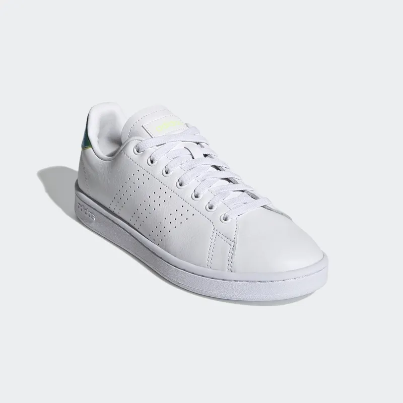 Adidas Advantage Cloud White / Cloud White / Hi-Res Yellow (FY8956)