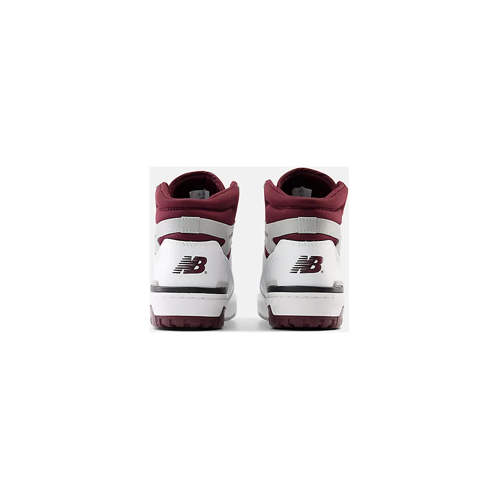 New Balance 650 White Burgundy Raincloud (BB650RCH)