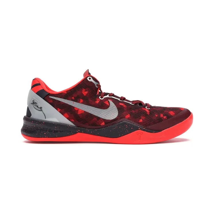 Nike Kobe 8 System ‘Year of the Snake’ Port Wine/Pure Platinum-Team Red-Bright Citrus (555035-661)