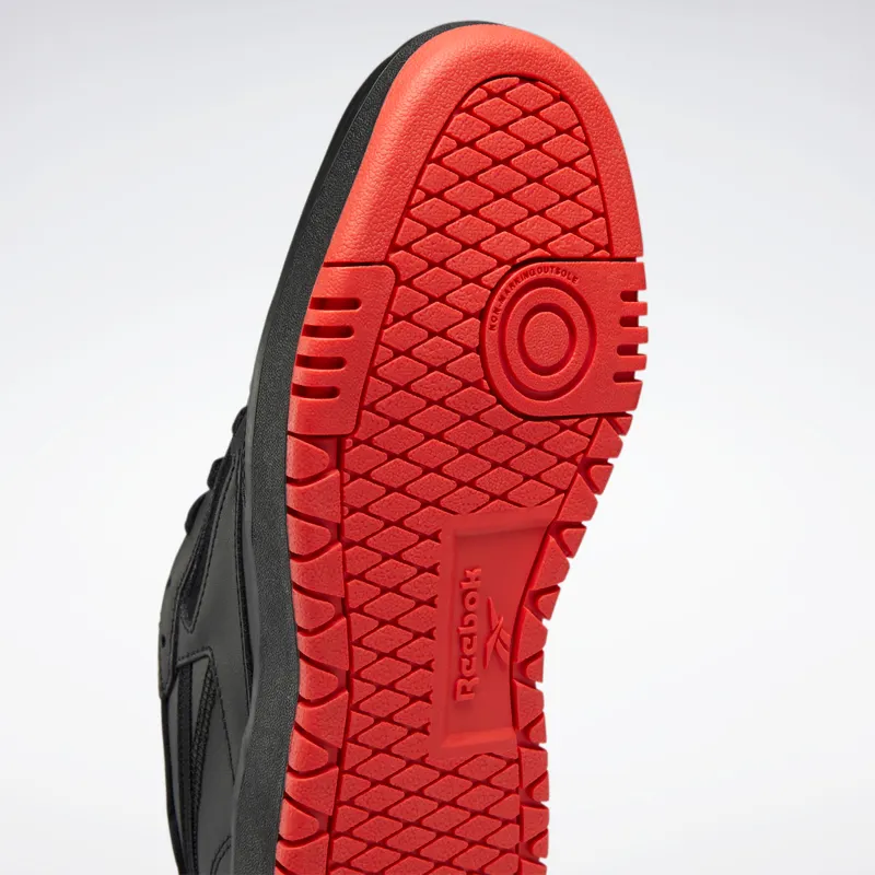 Reebok Cardi Coated Club C Double Shoes Core Black / Vector Red / Rose Gold