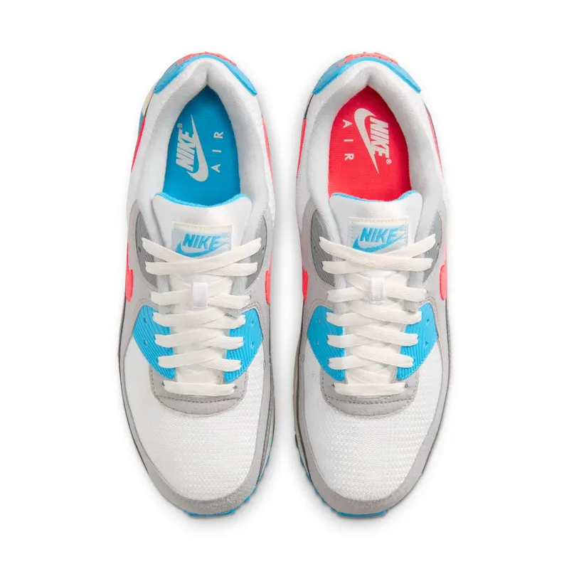Nike Air Max 90 “Wave Pack Cool Grey Infrared” (IU7543-065)