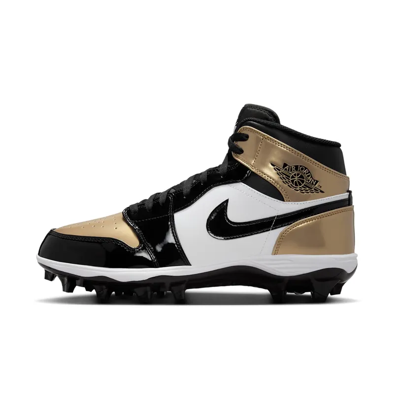 Jordan 1 Mid TD Cleat Gold Toe (FJ6805-701)