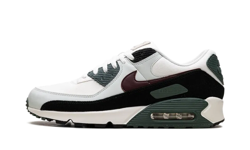 Nike Air Max 90 “Burgundy Crush Vintage Green” (FV6059-001)