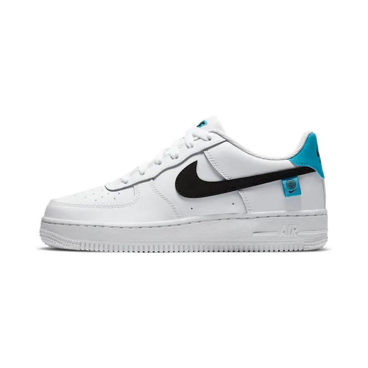 Nike Air Force 1 Low 07 Worldwide Pack Blue Fury “White / Black” (CN8533-100)