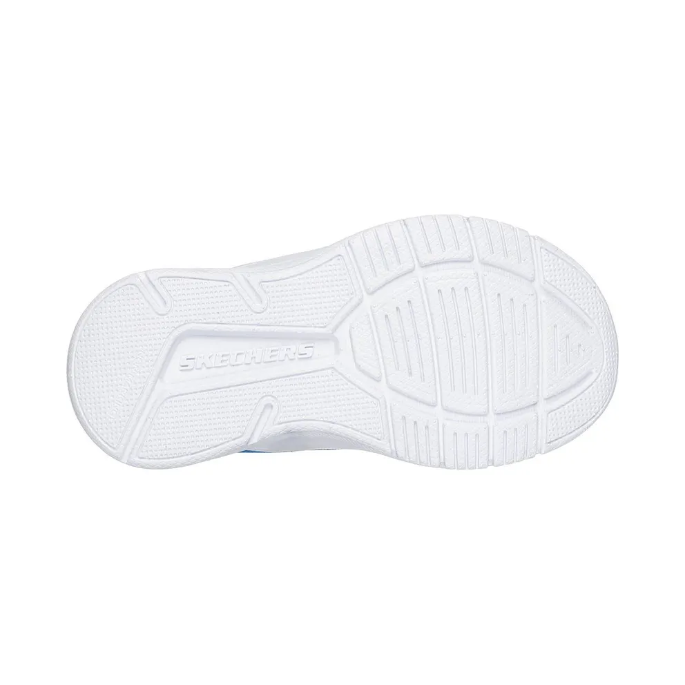 Skechers Microspec Advance Sneaker Blue/Limoen
