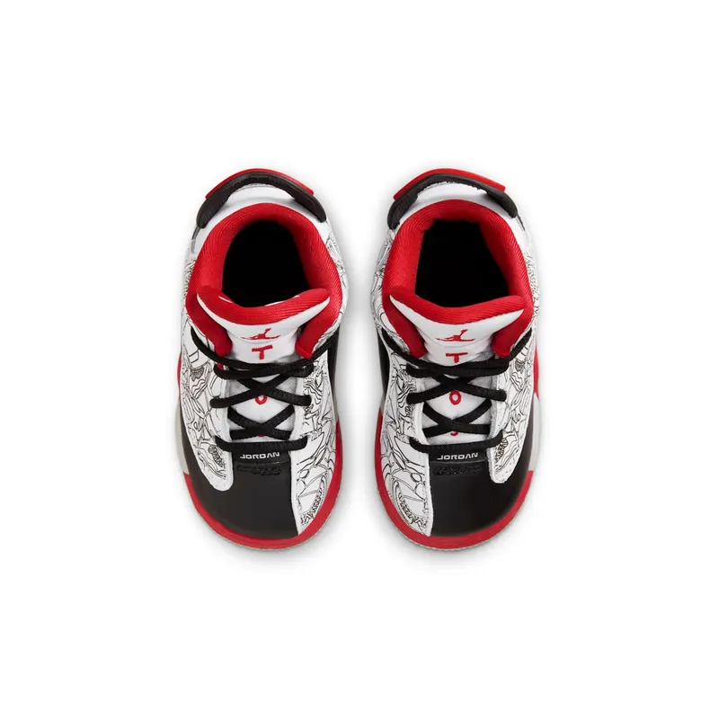 Jordan Dub Zero White Black Neutral Grey True Red (DV1358-160)