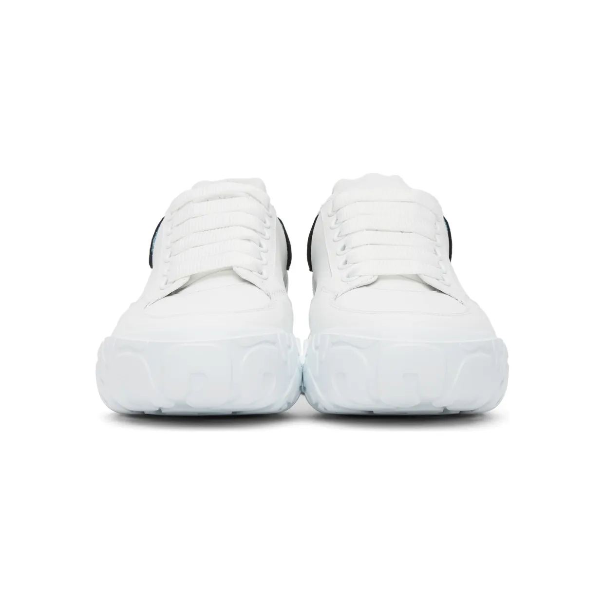 Alexander McQueen White & Pink Court Trainer Sneakers (633915WIA9A) (2)