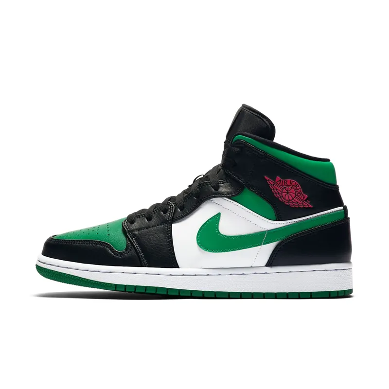 Air Jordan Nike AJ I 1 Mid Pine Green (2019) (554724-067)