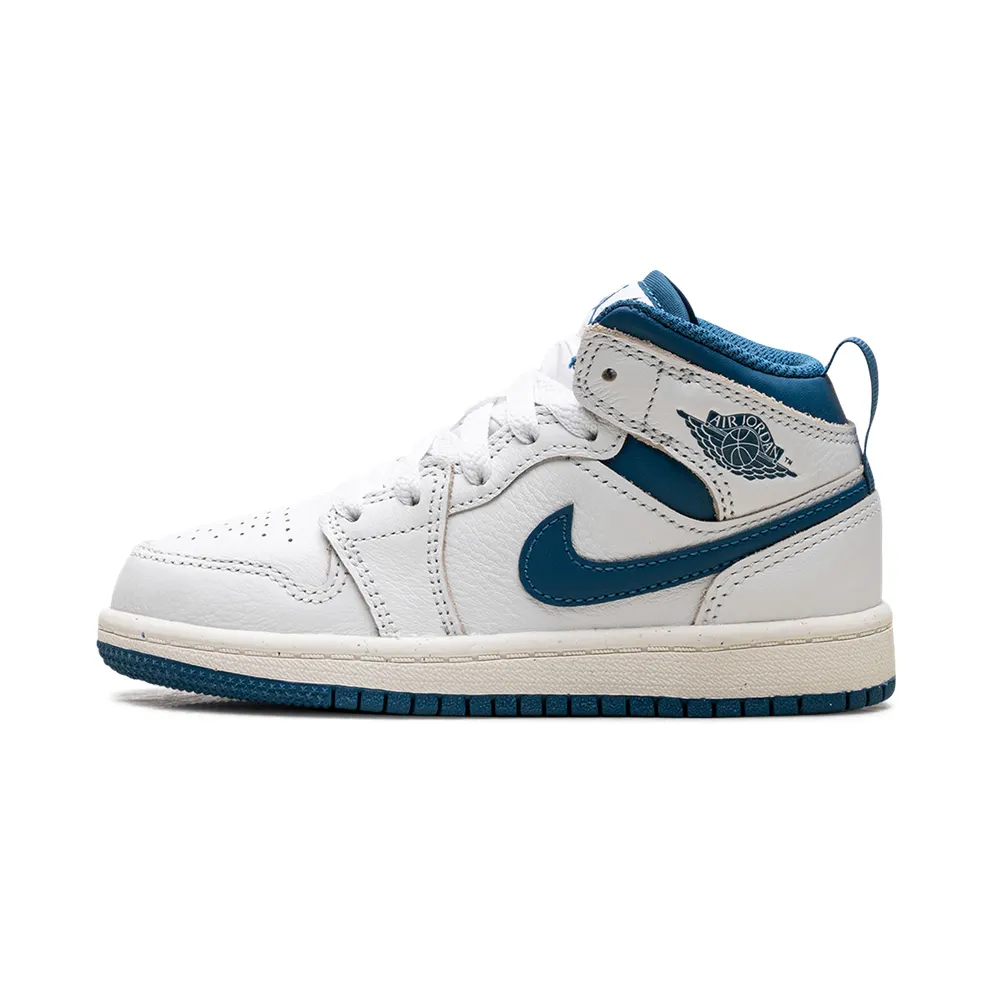 Air Jordan 1 Mid SE PS “INDUSTRIAL BLUE” (FN7493-141)