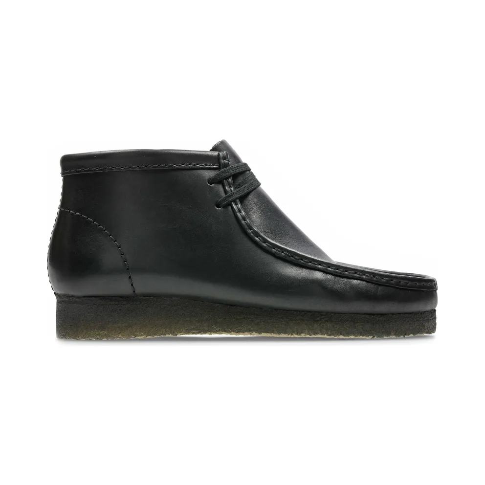 Clarks Originals Wallabee Boot Black Leather (26155512)